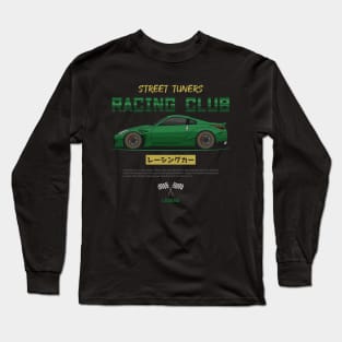 Midnight Racer Green 350 Z JDM Long Sleeve T-Shirt